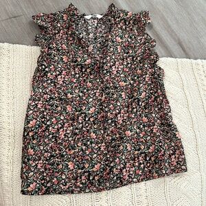 NWOT Steve Madden BB Dakota sleeveless blouse floral size small